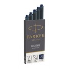 Parker 1950385 ricaricatore di penna Nero, Blu 5 pz cod. 1950385