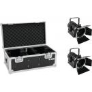 Eurolite Eurolite EUROLITE Set 2x LED THA-40PC sw + Case (20000164) - 20000164