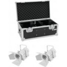 Eurolite Eurolite EUROLITE Set 2x LED THA-40PC ws + Case (20000166) - 20000166