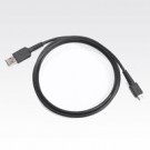 Zebra Micro USB sync cable cavo USB Nero cod. 25-124330-01R