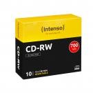 Intenso CD-RW 700MB / 80min, 12x 10 pz cod. 2801622
