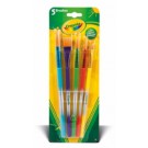 Crayola 3007 pennello per verniciare di tipo generico Combinata 5 pz cod. 3007
