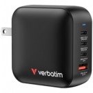 Verbatim Mini GaN Charger 100W Universale Nero AC Ricarica rapida Interno cod. 32231