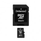Intenso 64GB MicroSDHC MicroSDXC Classe 10 cod. 3413490