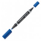 Staedtler Lumocolor Duo marcatore permanente Punta a ogiva/sottile Blu 1 pz cod. 348-3
