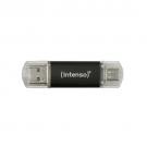 Intenso Twist Line unità flash USB 32 GB USB Type-A / USB Type-C 3.2 Gen 1 (3.1 Gen 1) Antracite cod. 3539480