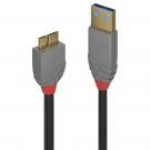 Lindy 36765 cavo USB 0,5 m USB 3.2 Gen 1 (3.1 Gen 1) USB A Micro-USB B Nero cod. 36765