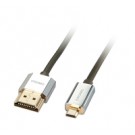 Lindy 41682 cavo HDMI 2 m HDMI tipo A (Standard) HDMI tipo D (Micro) Nero cod. 41682