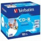 Verbatim CD-R Super AZO Wide Inkjet Printable - 43325/10