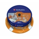 Verbatim DVD-R Wide Inkjet Printable ID Brand - 43538/25