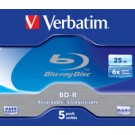 Verbatim 43715 disco vergine Blu-Ray BD-R 25 GB 5 pz cod. 43715/5