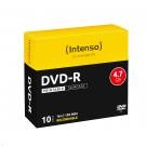Intenso DVD-R 4.7GB, Printable, 16x 4,7 GB 10 pz cod. 4801652