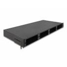 DeLOCK Pannello Patch HD (alta densità) in fibra ottica da 19″ 1U nero cod. 66924