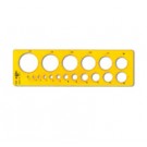 ARDA 7128 righello 193 mm Arancione cod. 7128A