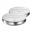 Intenso CR 2450 Energy 2er Blister - CR2450 - 580 mAh Batteria monouso Lithium-Manganese Dioxide (LiMnO2) cod. 7502452
