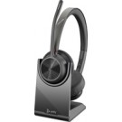 POLY Cuffie Voyager 4320 UC stereo USB-A + adattatore USB-A BT700 + supporto per ricarica cod. 77Y99AA