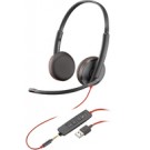 POLY Cuffie stereo Blackwire 3225 con connettore USB-A cod. 80S11AA