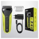 Braun Series 3 Shave&Style 300BT Rasoio Da Barba Elettrico Da Uomo, Nero/Verde Elettrico cod. 81702942