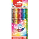 Maped 862201 pastello colorato Multicolore 12 pz cod. 862201