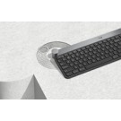 Logitech Craft Advanced keyboard with creative input dial tastiera RF senza fili + Bluetooth QWERTY Italiano Nero, Grigio cod. 920-008500