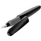 Pelikan 946806 penna stilografica Sistema di riempimento della cartuccia Nero, Grigio 1 pz cod. 946806