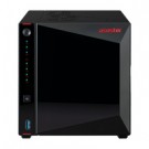 Asustor AS5404T server NAS e di archiviazione Intel® Celeron® N5105 4 GB DDR4 0 TB ADM Nero cod. AS5404T