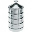 Alessi CB03 recipiente per cibo Rotondo Barattolo 1,14 L Acciaio inox cod. CB03