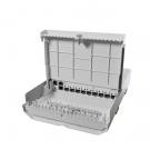 Mikrotik Mikrotik Mikrotik netFiber 9 Gigabit Ethernet (10/100/1000) Supporto Power over Ethernet (PoE) Bianco - CRS310-1G-5S-4S+OUT