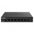 D-Link DGS-108GL switch di rete Non gestito Gigabit Ethernet (10/100/1000) Nero cod. DGS-108GL