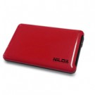 Nilox DH0002RD contenitore di unità di archiviazione Custodia per Disco Rigido (HDD) Rosso 2.5" cod. DH0002RD