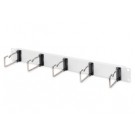 Digitus Pannello di gestione cavi con staffe d’acciaio per armadi 482,6 mm (19”), 1HE cod. DN-97666