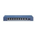 Hikvision DS-3E0510P-E/M switch di rete Non gestito L2 Gigabit Ethernet (10/100/1000) Supporto Power over Ethernet (PoE) Blu cod. DS-3E0510P-E/M