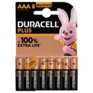 Duracell Plus 100 AAA B8 x10 cod. DU0211