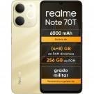 Realme Realme Smartphone Realme NOTE 70T 4 GB RAM 256 GB 6,74 Unisoc Dorato - E_0002_S0466285