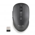NGS NGS MOUSE EVO RUST BLACK WIRELESS RECHARGEABLE MICES - ECO RUST BLACK