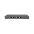 EnGenius ECS1008P switch di rete Gestito L2 Gigabit Ethernet (10/100/1000) Supporto Power over Ethernet (PoE) Nero cod. ECS1008P