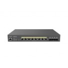 EnGenius ECS2512FP switch di rete Gestito L2+ 2.5G Ethernet (100/1000/2500) Supporto Power over Ethernet (PoE) Nero cod. ECS2512FP