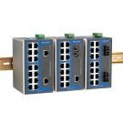 Moxa EtherDevice™ Switch EDS-316, Multi Mode, ST Connector (-40 - 75˚C) Non gestito cod. EDS-316-M-ST-T