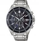 Casio EFS-S510D-1AVUEF orologio Orologio da polso Unisex Solare resistente Nero, Argento cod. EFS-S510D-1AVUEF