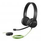 Acer GP.HDS11.01N cuffia e auricolare Cablato A Padiglione Musica e Chiamate Nero cod. GP.HDS11.01N