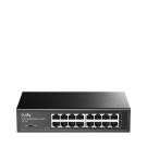 Cudy GS1016 switch di rete Gigabit Ethernet (10/100/1000) Nero cod. GS1016