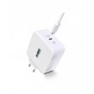 Urban Factory Urban Factory Caricabatterie da Parete + Cavo USB C Urban Factory GSC10UF Bianco - GSC10UF