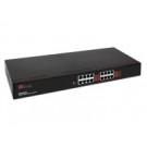 NON FUNZIONANTE Hamlet Switch di rete a 16 porte sistema automatico per riconoscimento velocità 10/100/1000 Mbit in metallo cod. HN16GTX