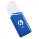 HP x755w unità flash USB 64 GB USB tipo A 3.2 Gen 1 (3.1 Gen 1) Blu, Bianco cod. HPFD755W-64