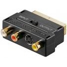 Goobay SCART Adapter Video+Audio to SVHS - IADAP SCART-RS