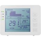LogiLink Misuratore di CO2 5000ppm con Allarme Indicatore Temperatura e Umidit&agrave  - I-AIR-CO2
