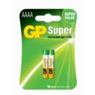 GP Batteries Blister 2 Batterie AAA Mini Stilo GP Super - IC-GP151023