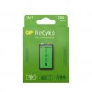 GP Batteries Blister 1 Batteria Ricaricabile 9V 200 mAh GP Recyko - IC-GP201219