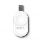 LogiLink Caricabatterie Wireless Magnetico per iWatch USB Tascabile con Cordino - I-CHARGE-WW245