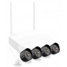 Tenda Kit di Sicurezza Video HD Wireless a 4 Canali Videocamere, K4W-3TC - IC-K4W-3TC